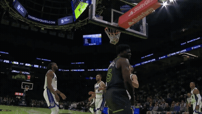 Basketball Game At Timberwolves Arena GIF