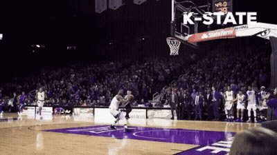 Basketball Game Between K-State And King GIF