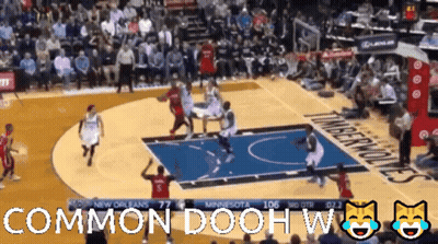 Basketball Game Between Minnesota And New Orleans GIF