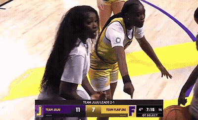 Basketball Game Between Team Juju And Team Play Jae GIF