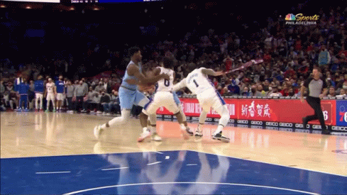 Basketball Game Broadcast On NBC Sports GIF
