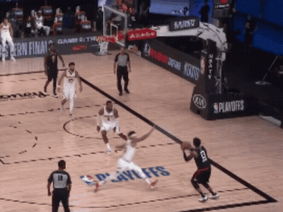 Basketball Game During Playoffs GIF