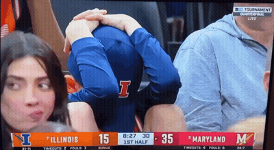 Basketball Game Illinois Vs Maryland GIF