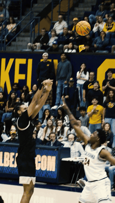 Basketball Game In Front Of Com Sign GIF