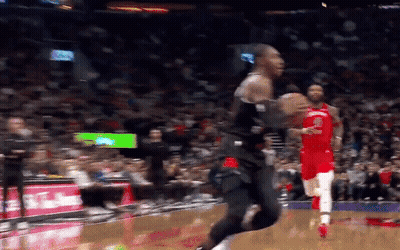 Basketball Game In Front Of Crowd GIF