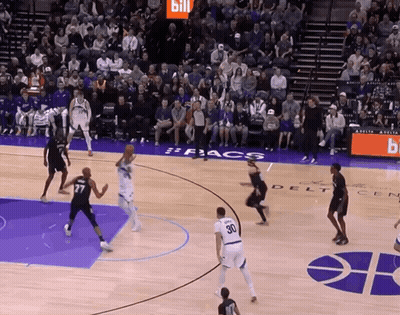 Basketball Game In Front Of Delta Delta Advertisement GIF