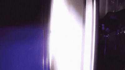 Basketball Game In Front Of Phillips Banner GIF