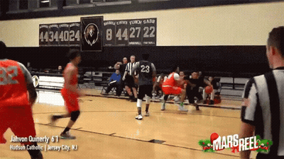 Basketball Game In Jersey City New Jersey GIF