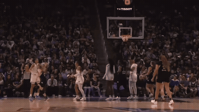 Basketball Game In New York NY Stadium GIF