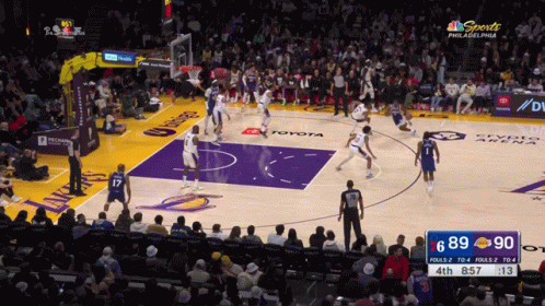 Basketball Game In Philadelphia GIF