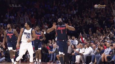 Basketball Game In Philadelphia On NBC Sports GIF