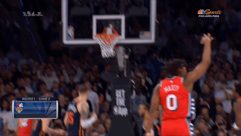 Basketball Game In Philadelphia GIF