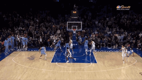 Basketball Game In Philadelphia GIF
