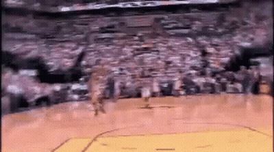 Basketball Game In Stadium GIF