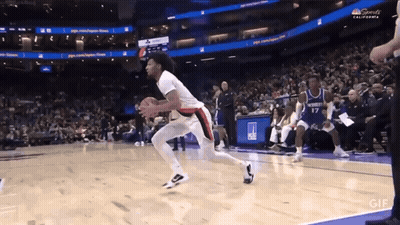 Basketball Game In Stadium With Pepsi Ad GIF