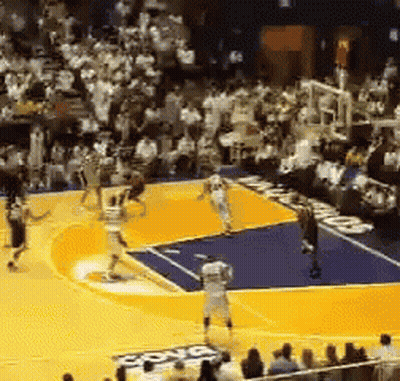 Basketball Game In Stadium GIF