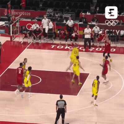 Basketball Game In Tokyo 2020 GIF