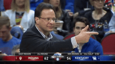 Basketball Game Indiana Vs Kentucky GIF
