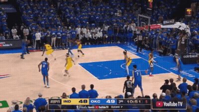 Basketball Game Indians Vs OKC GIF