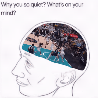 Basketball Game Inside Head GIF