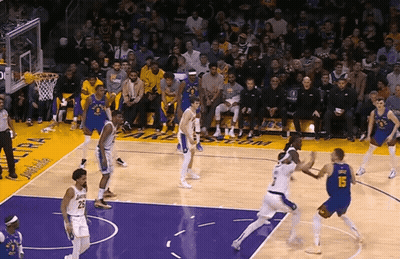 Basketball Game Lakers Vs Broncos GIF