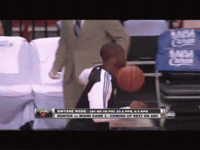 Basketball Game On ABC GIF