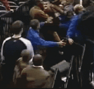 Basketball Game On Court Number 5 GIF