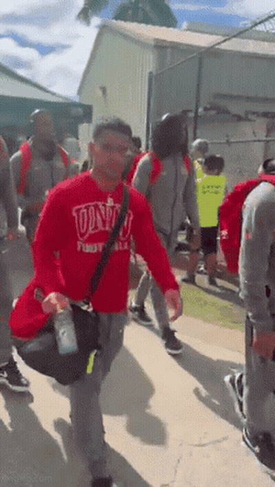 Basketball Game On Court With NSB Logo GIF