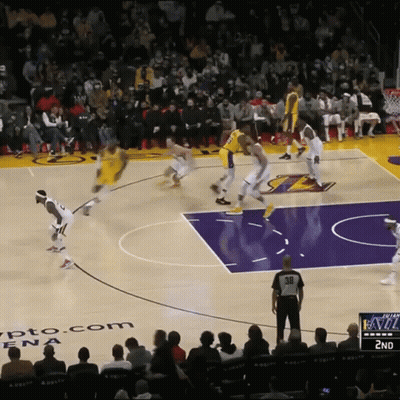Basketball Game On Crypto.com And Delta Court GIF