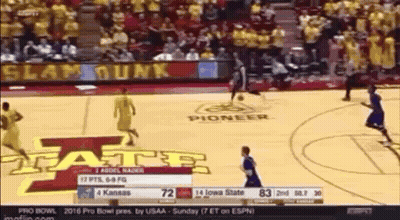 Basketball Game On ESPN GIF