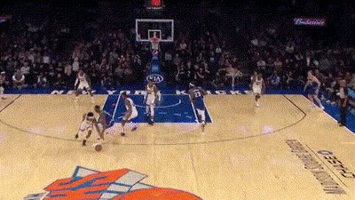 Basketball Game On Kia Logo Court GIF