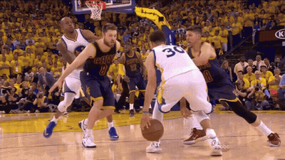 Basketball Game On Lakers Court GIF