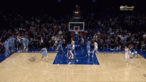 Basketball Game On NBC Sports GIF