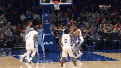 Basketball Game On NBC Sports GIF