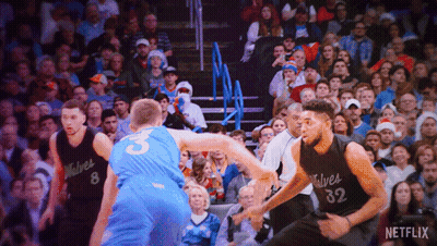 Basketball Game On Netflix Wolves Vs Thunder GIF