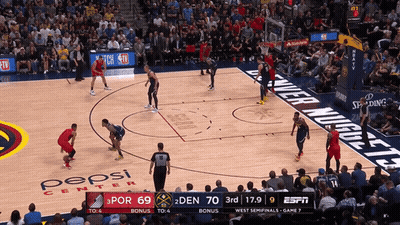 Basketball Game On Pepsi Court GIF