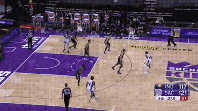 Basketball Game On Sacred King Court GIF