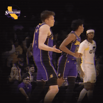 Basketball Game On Screen Saying Showtime GIF
