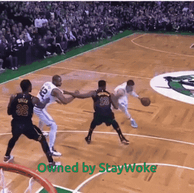Basketball Game On Stay Woke Court GIF