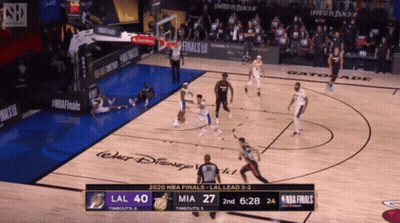 Basketball Game On Walt Disney Court GIF
