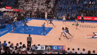 Basketball Game Score 39 43 GIF