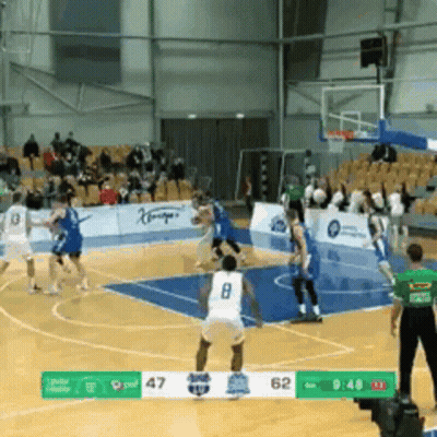 Basketball Game Score 62 To 47 GIF