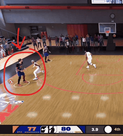 Basketball Game Score 80 To 77 GIF