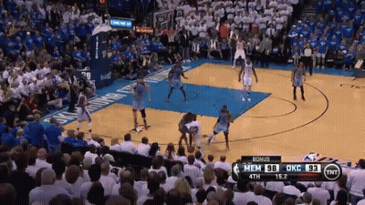 Basketball Game Score 93-63 GIF