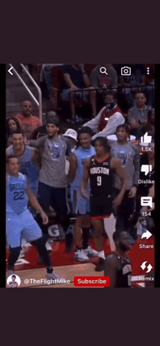 Basketball Game Screenshot With Subscribe Button GIF