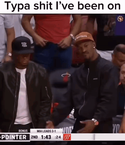 Basketball Game Screenshot With Typa Shit I've Been On Text GIF