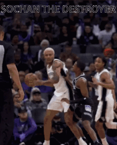 Basketball Game Sochan The Destroyer GIF