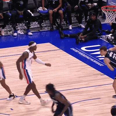 Basketball Game Sponsored By Little Caesars GIF