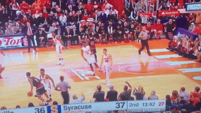 Basketball Game Syracuse Vs Virginia Tech GIF