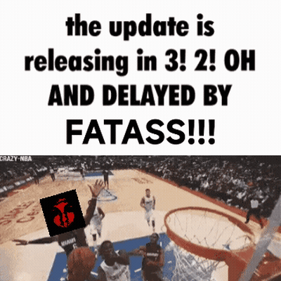 Basketball Game Update Delayed Fatass GIF